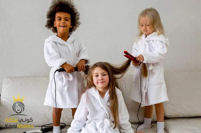 تسريحات شعر للاطفال للافراح